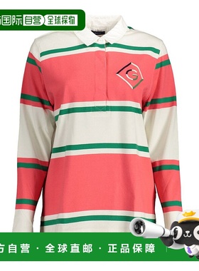 自营Gant Cotton Women Polo Women's Shirt - pink 美国奥莱直发