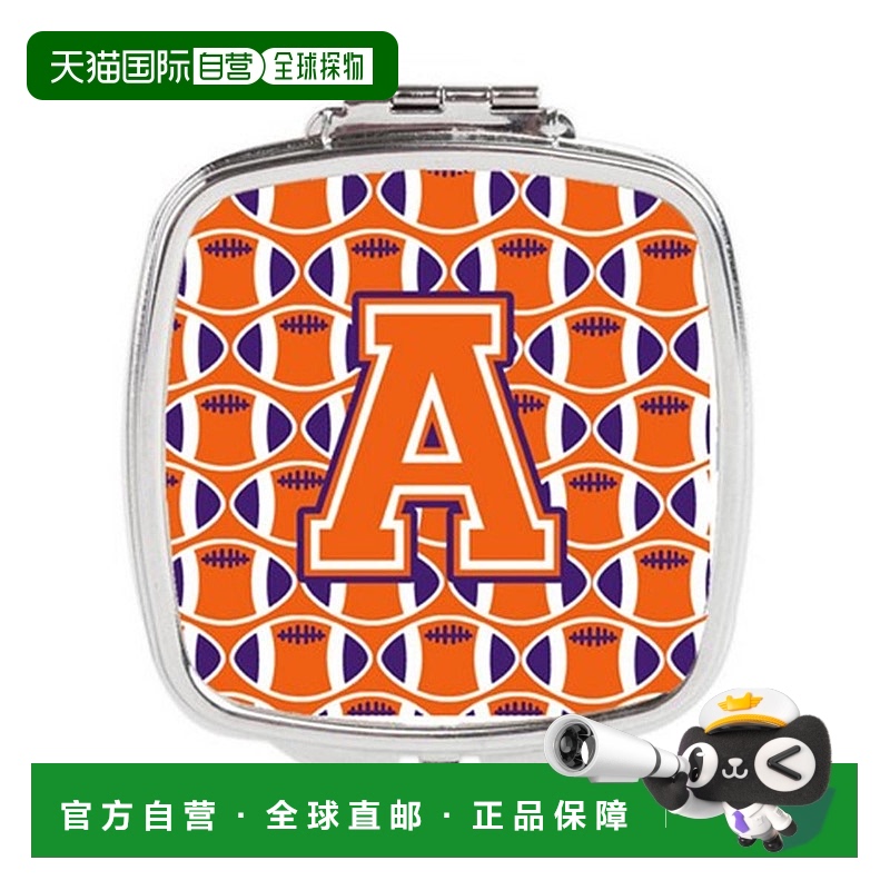 自营 Carolines Treasures CJ1072-ASCM 字母 A 足球橙色