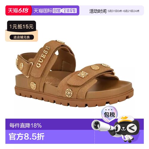 1h可退 【美国直邮】guess 女士 凉鞋