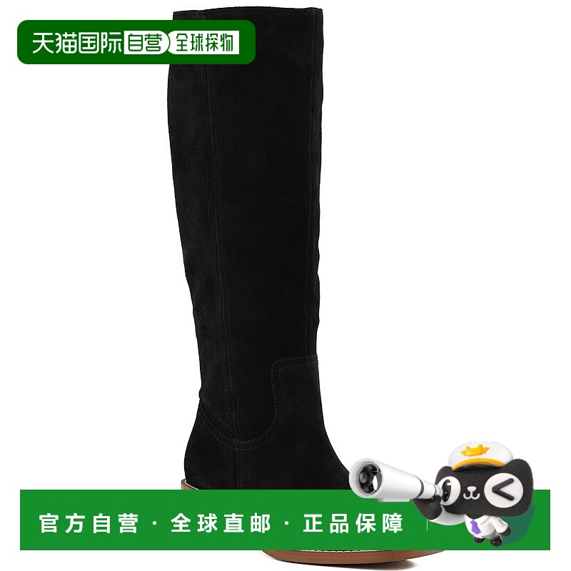 自营seychelles塞舌尔高筒绒面靴-黑色 美国奥莱直发