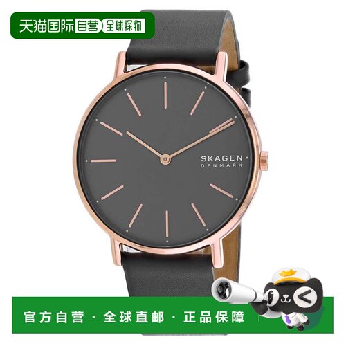 自营Skagen Women's Grey dial Watch - grey 美国奥莱直发