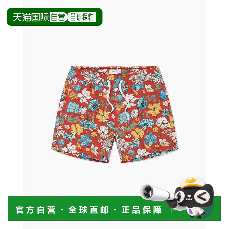 自营oniaMen's Charles Swim Trunks In Red Clay - red clay 美