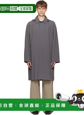 1h可退 香港直邮潮奢 The Row 男士 灰色 Hesper 大衣 1097W4079