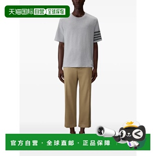 Barshort袖 美国直邮THOM 男子Eng 条纹T恤 BROWNE