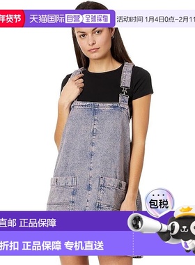 自营 Free People We The Free整体罩衫女式大粉色方领ERK106-粉