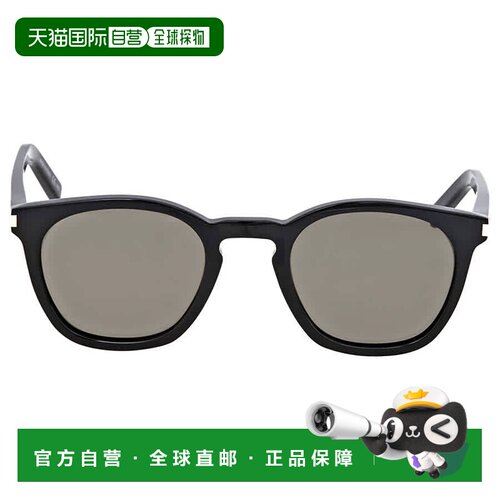 自营saint laurent圣罗兰灰色猫眼女士太阳镜SL 28 002 49 - mult