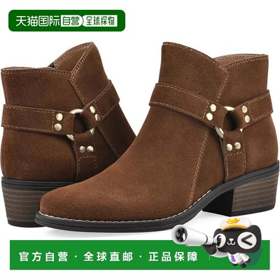 自营Women's White Mountain Altossa Boots Hazel Suede Western