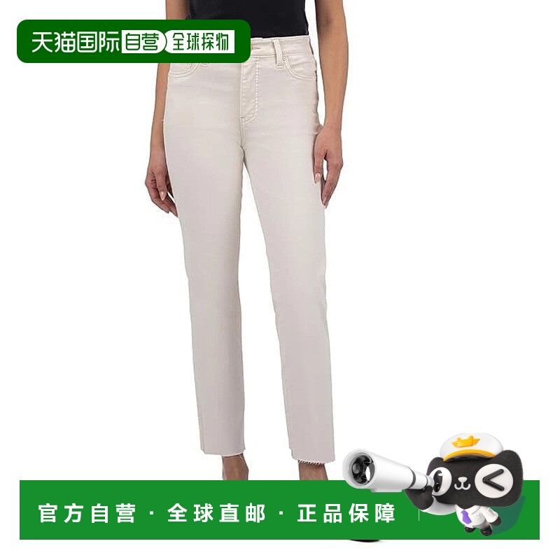 自营KUT from the Kloth Reese Jeans Women's Ivory Denim Strai