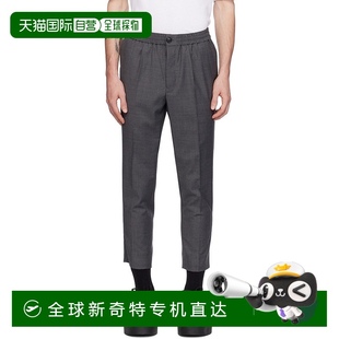 Paris HTR 香港直邮潮奢 长裤 1h可退 Elasticated 男士 Ami 灰色