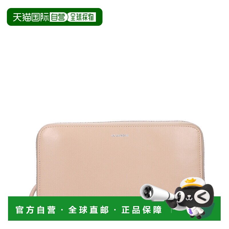 自营Jil Sander Leather Women's Wallets - pink 美国奥莱直发