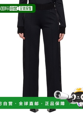 1h可退 香港直邮潮奢 off-white 女士 黑色 Vented Cuff 运动裤 O