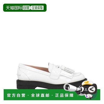 美国直邮Stuart Weitzman 女士豆豆鞋平底鞋圆头女士鞋真皮乐福鞋