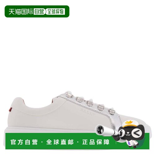 自营Bally Asaka Leather Low-Top Sneakers - white 美国奥莱直
