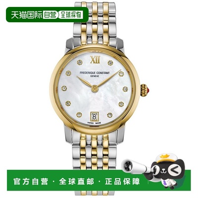 1h可退 【美国直邮】frederique constant 女士 休闲手表珍珠