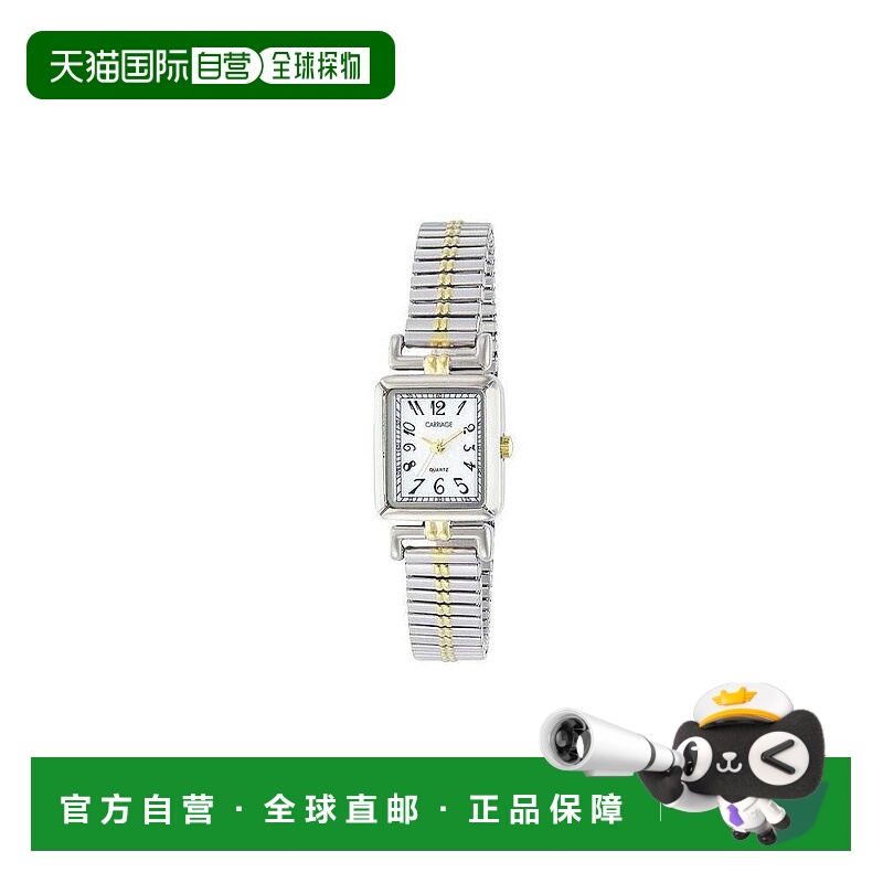 自营Timex Carriage Expansion Ladies Watch - multi 美国奥莱直