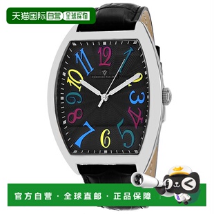 自营Christian Van Sant Men's Black dial Watch - black 美国奥