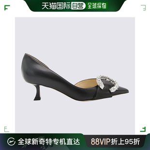 【美国直邮】jimmy choo 女士 时尚休闲鞋高跟鞋凉鞋编织真皮