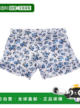 自营 Flowers by Zoe Rib 2x2 毛圈短裤 - 蓝色 美国奥莱直发