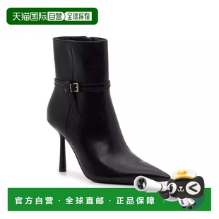 自营Steve Madden Carolina Bootie Leather Pointed Toe Ankle B