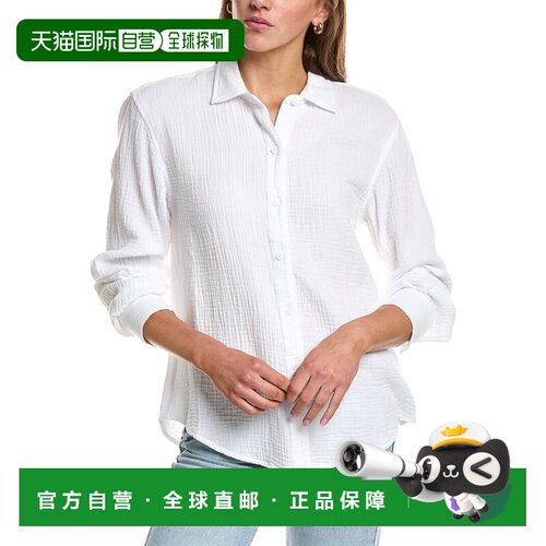 自营Splendid Adele Shirt - white 美国奥莱直发