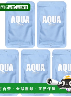香港直邮Lapcos,Aqua Beauty 面膜套装，保湿，5 片，每片 1.01 3