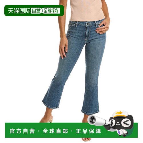 自营JOE'S Jeans Kyoko 短款微喇牛仔裤 - 蓝色 美国奥莱直发