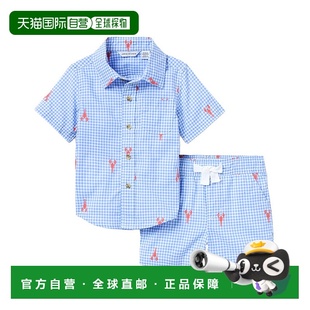 蓝色 自营 jack珍妮和杰克小屋配对套装 and 美国奥莱直发 janie