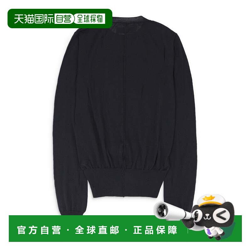 自营 amiri破洞羊绒黑色套头衫 - 黑色 针织衫 美国奥莱直发