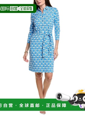 自营 J.McLaughlin Calla Catalina布裙-蓝色 美国奥莱直发连衣裙