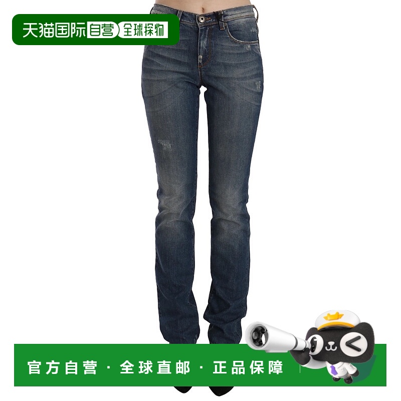 自营Ermanno Scervino Washed Boot Cut Casual Pants Women's Je