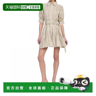 saisonRosalia迷你連衣裙象牙橄欖色多色 自營en 美國奧萊直發(fā)