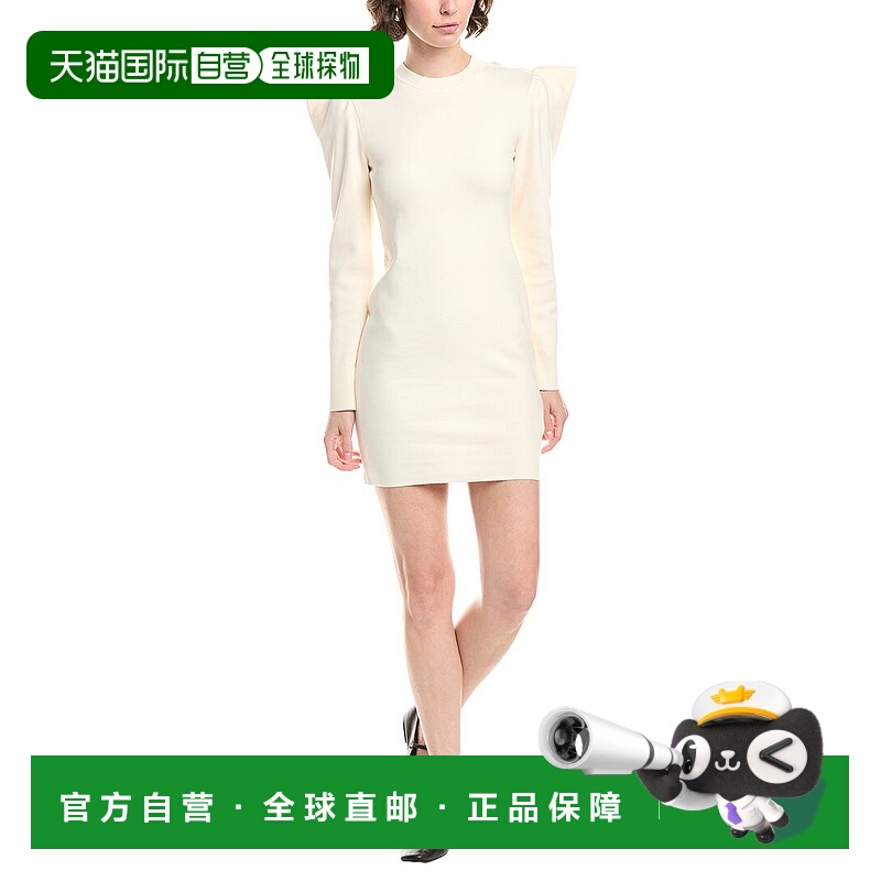 自营 Max Mara格拉斯哥毛衣-白色 美国奥莱直发连衣裙包臀裙