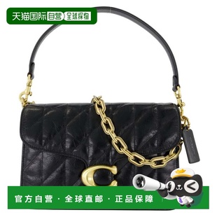 自营Tabby With Chain Shoulder Bag - Coach - Leather - Black