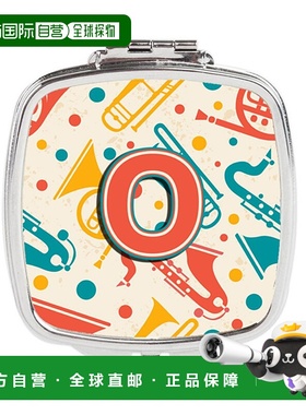 自营 Carolines Treasures CJ2001-OSCM 字母 O 复古青色橙正品