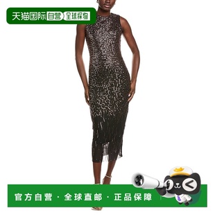 Klein black Sequin Dress 美国奥莱直发连衣裙 Midi 自营Anne