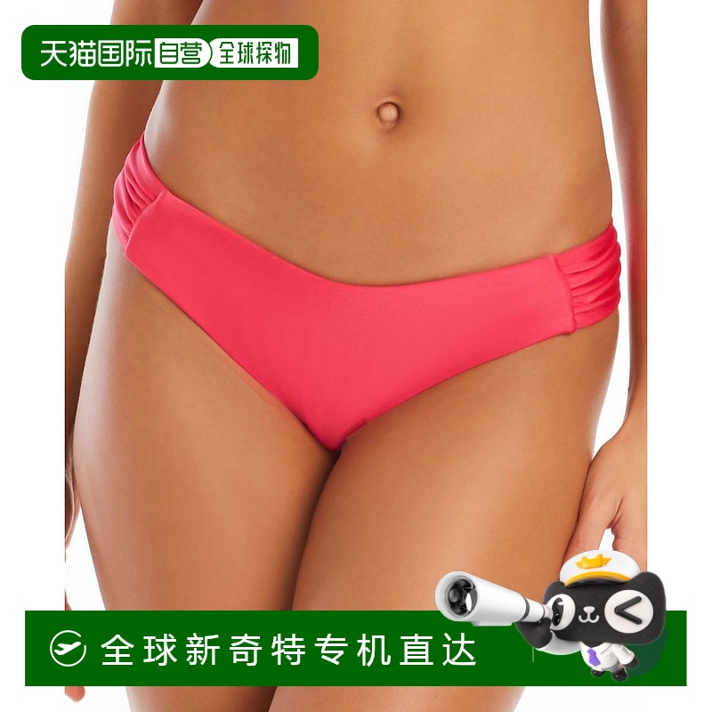 自营sanctuaryWomens Hipster Shirred Swim Bottom Separates -