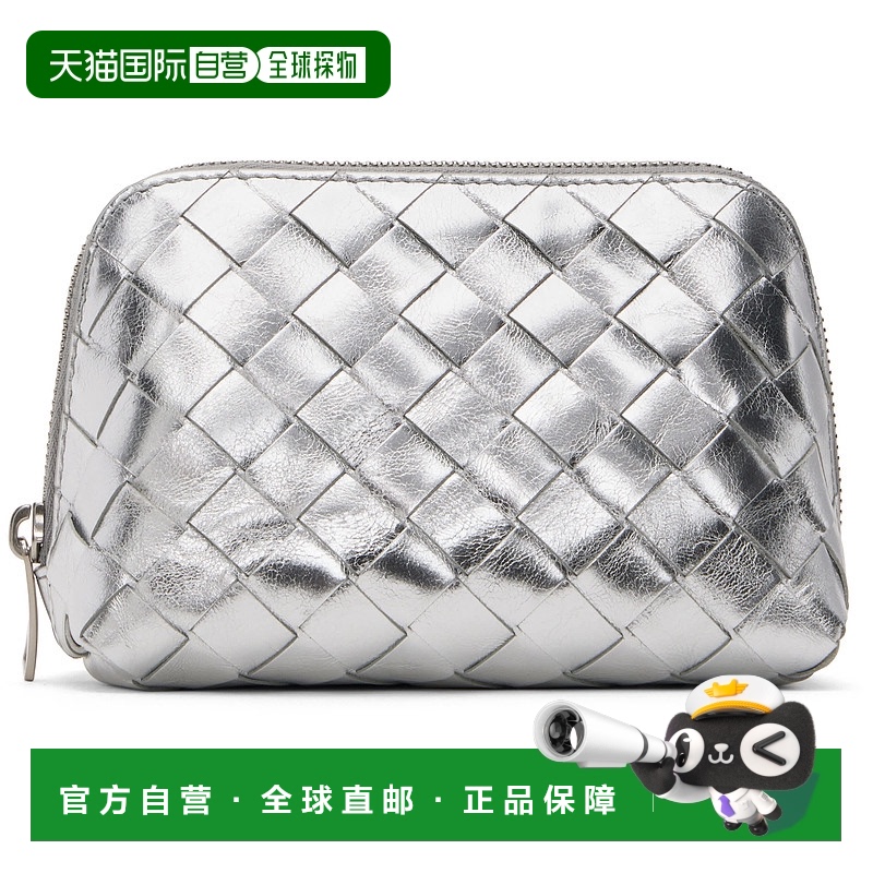 1h可退 香港直邮潮奢 Bottega Veneta 葆蝶家 女士 银色小号 Intr