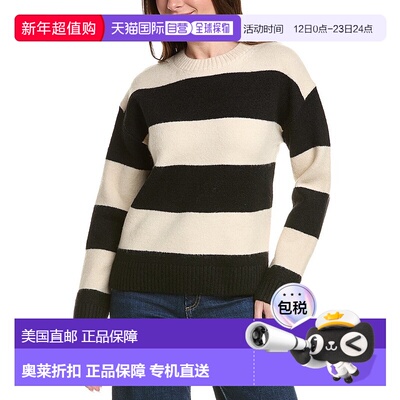 自营English Factory Bold Stripe Sweater - white 美国奥莱直发