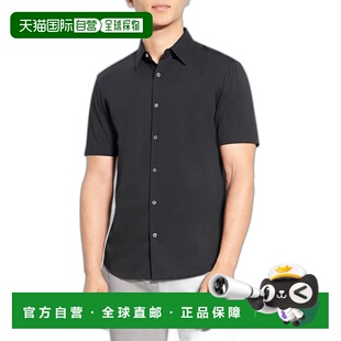 男士 Theory Irving 结构针织短袖 1h可退 衬衫 美国直邮