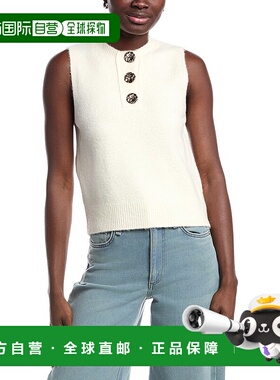自营ANNA KAY Samya Sweater Vest - White 背心美国直发奥莱