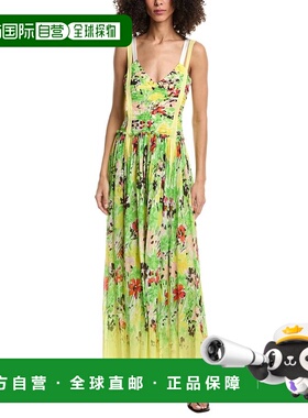 自营3.1 Phillip Lim Flowerworks Chiffon Degrade Ruched Silk-