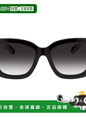 自营Salvatore Ferragamo Grey Gradient Square Ladies Sunglass