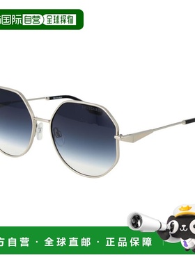 自营Trussardi Metal Sunglasses - silver 美国奥莱直发