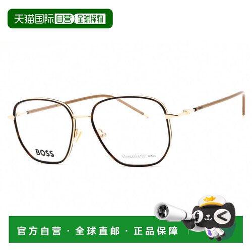 自营hugo bossBOSS 1430 006J 00 Gold Havana 53mm - gold havan
