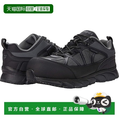 自营 Propet Seeley II MAU012M男式美国10码黑色防水合成鞋头工Z