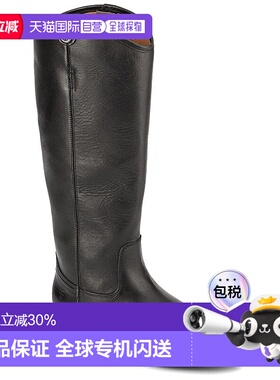 自营Frye Melissa Button 2 Wide Calf Leather Boot - black 美