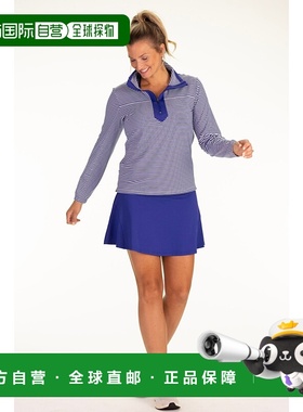 自营 duffield lane亮蓝色的Sherri Skort 美国奥莱直发半身裙