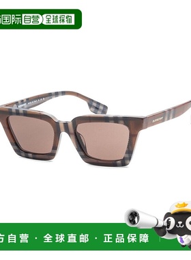 自营Burberry Women's Briar 52mm Sunglasses, Brown - brown 美