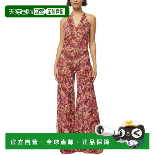 自营MISA Los Angeles Anya Jumpsuit - green 美国奥莱直发