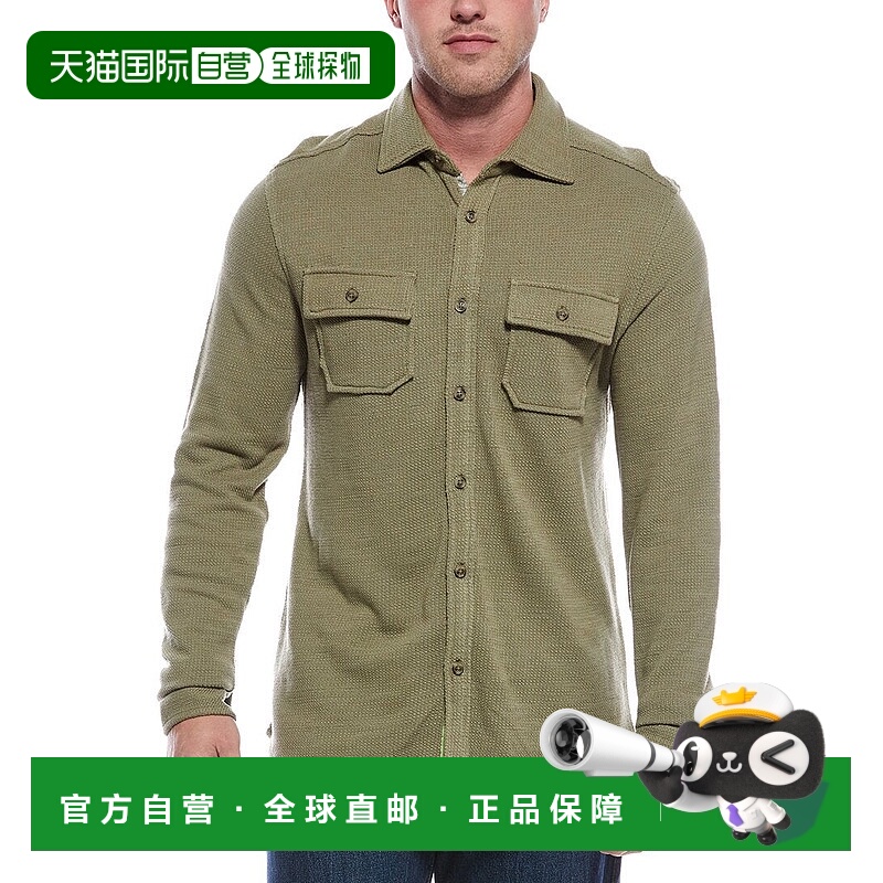自营Robert Graham Wayne Knit Shirt - olive 美国奥莱直发